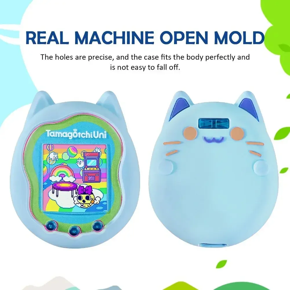Picture 5: Soft Silicone Cartoon Case Shell Game Protective Cover Accessories Virtual Electronic Pets Protector for Tamagotchi Uni