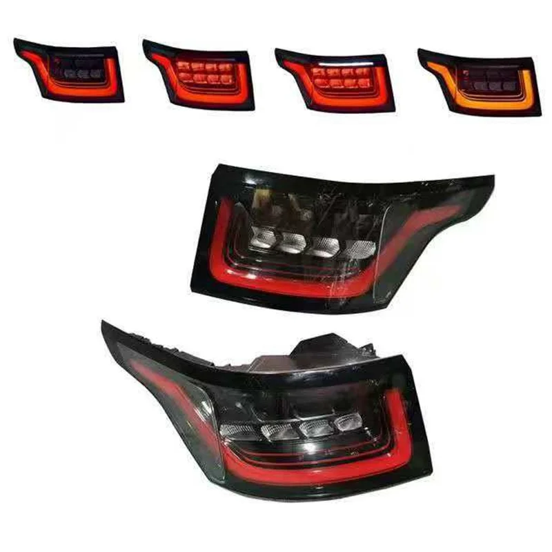 R1-لاند روفر رينج روفر سبورت L494 2014-2022 مصباح ليد خلفي خلفي مصباح الضوء الخلفي للسيارة اليسرى #5