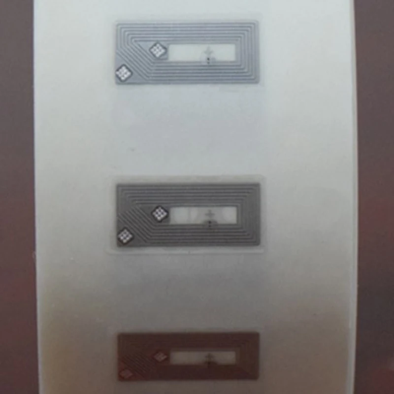 10Pcs NFC 칩 Ntag213 스티커 습식 인레이 11x21MM 13.56MHz RFID 라벨 태그 213 위조 방지 라벨 전자 라벨