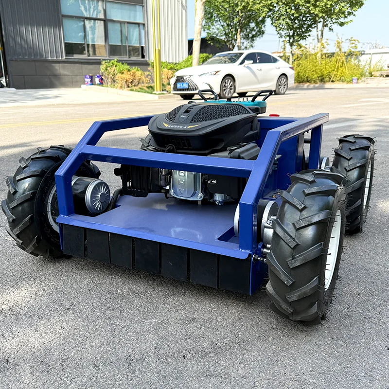 カスタマイズされた高品質全地形対応リモート芝刈り機（エンジン付きリモート芝刈りトラクター）