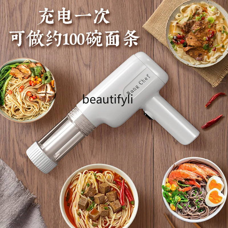 Handheld Electric Noodle Machine Household Charging Multifunctional Noodle Press Enema Machine Manufacturer Supply Wholesale