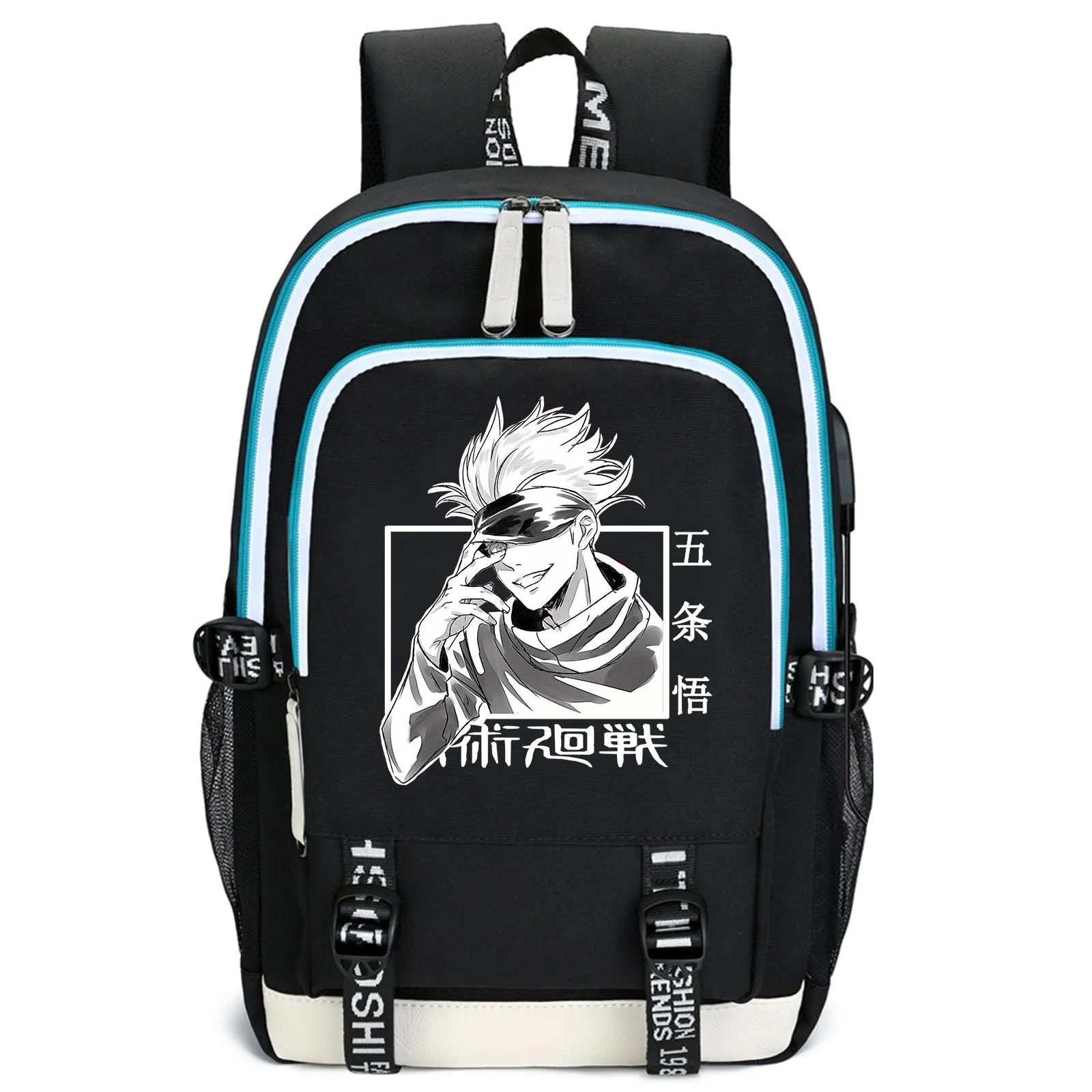 Anime Jujutsu-Kaisen Gojo Satoru Backpack for Girl Boy Student Teenager Rucksack Fashion Travel Mochila