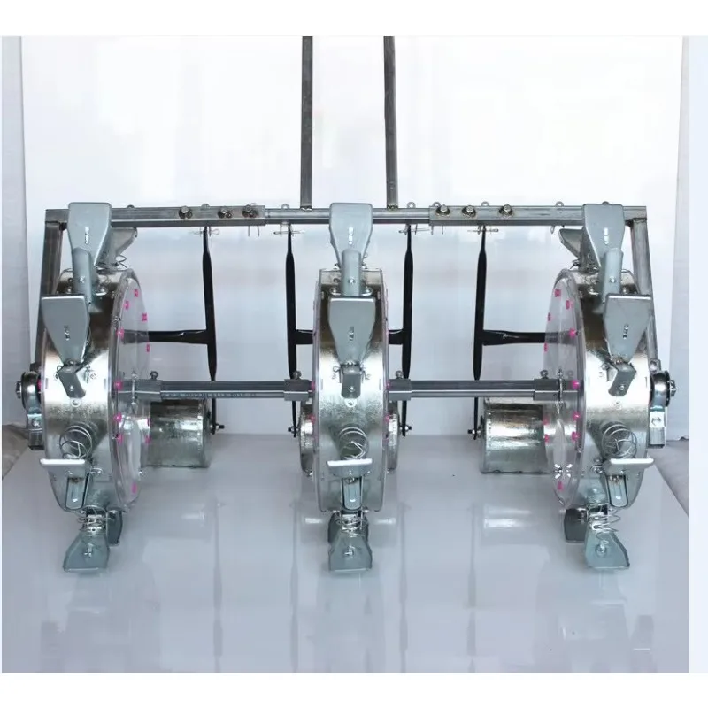 Agricultural Seeder Fertilizer Seeder Hand Spreader Three Rows Corn Seeder
