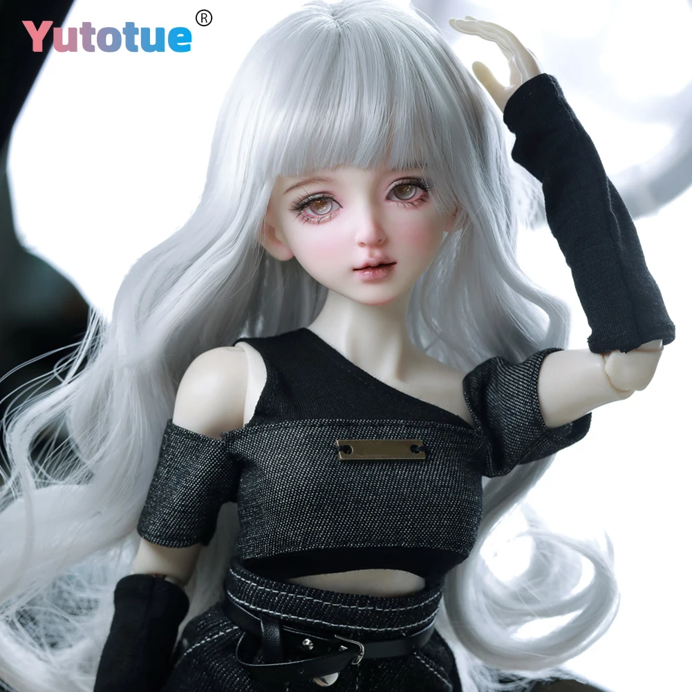 YUTOTUE 1/4 BJD Doll Toy Pretty Female Doll Makeup Lifelike Fashion Outfits Removable PVC Ball Jointed Doll