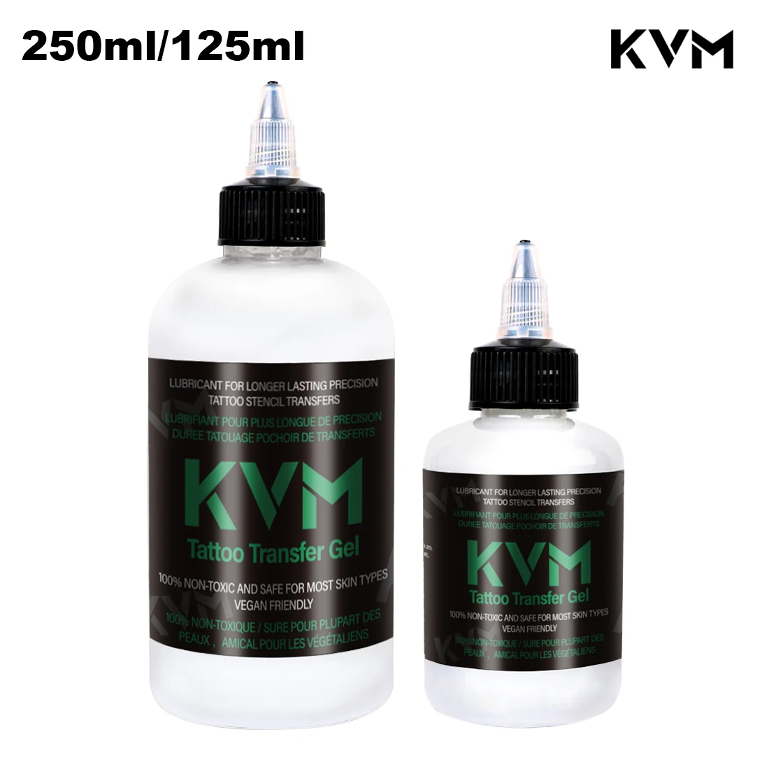 KVM 125/250 مللي المهنية الوشم استنسل نقل هلام ناسخة حرارية استنسل تطبيق الحل ماجيك جل الوشم اكسسوارات