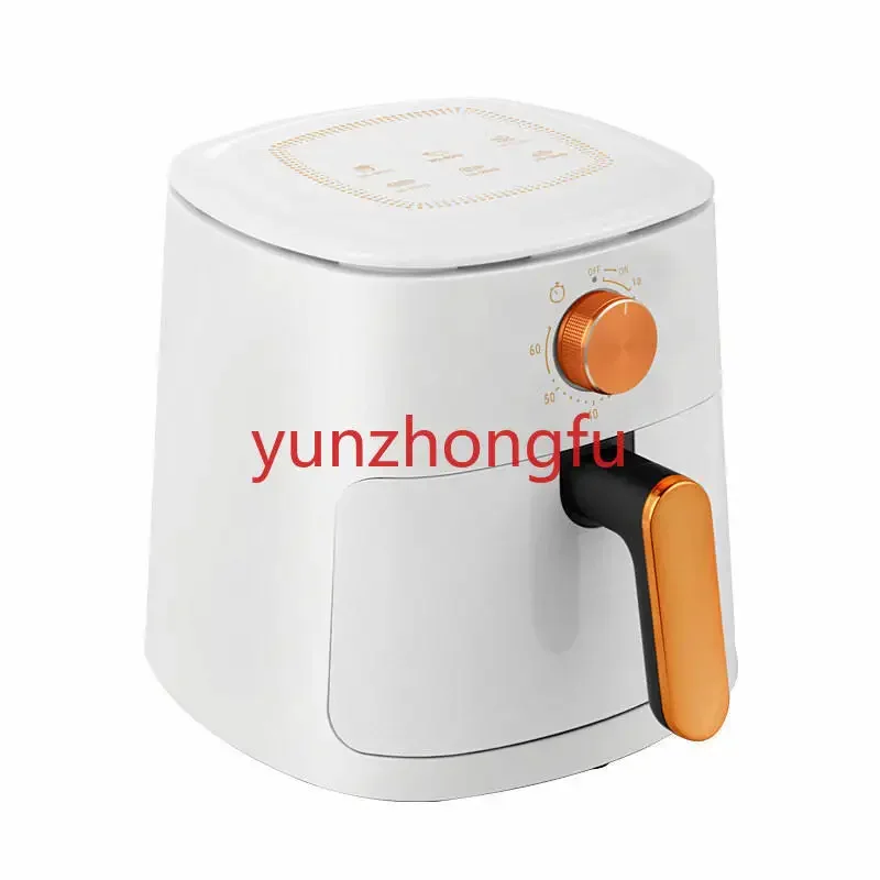 Suitable for 4L Large Capacity Fume-Free Electric Fryer Chips Machine Multi-Functional Intelligent Frying Deep-Fried Pot