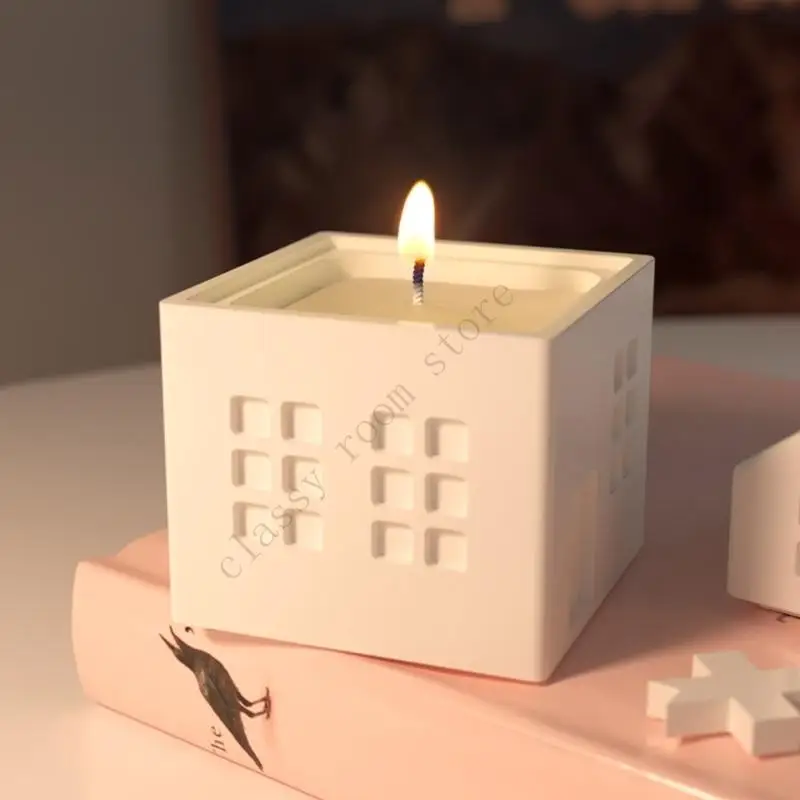 A0NF Artisanal Cottage Silicone Mold Bucolic Decors Crafts Baking Jewelry Making Tool