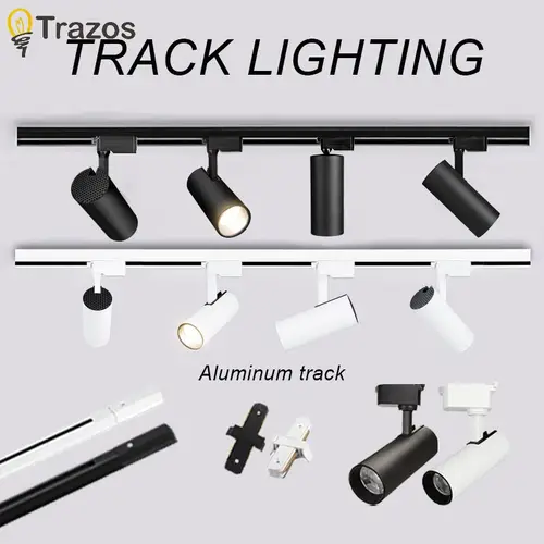 LED 트랙 스포트라이트 배경 벽, 가정 및 상업 에너지 절약, 메인 라이트 없음, 창문 장착 천장 COB 조명, 30W Best5 LED 트랙 스포트라이트 배경 벽, 가정 및 상업 에너지 절약, 메인 라이트 없음, 창문 장착 천장 COB 조명, 30W Best5
