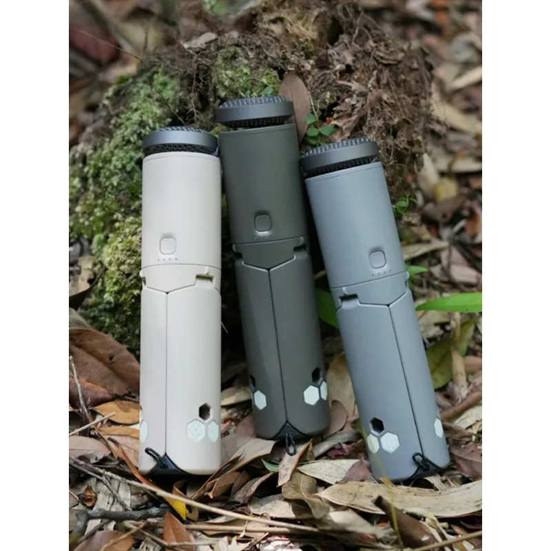 Outdoor telescopic camping long battery life large capacity portable fishing light multi-function flashlight