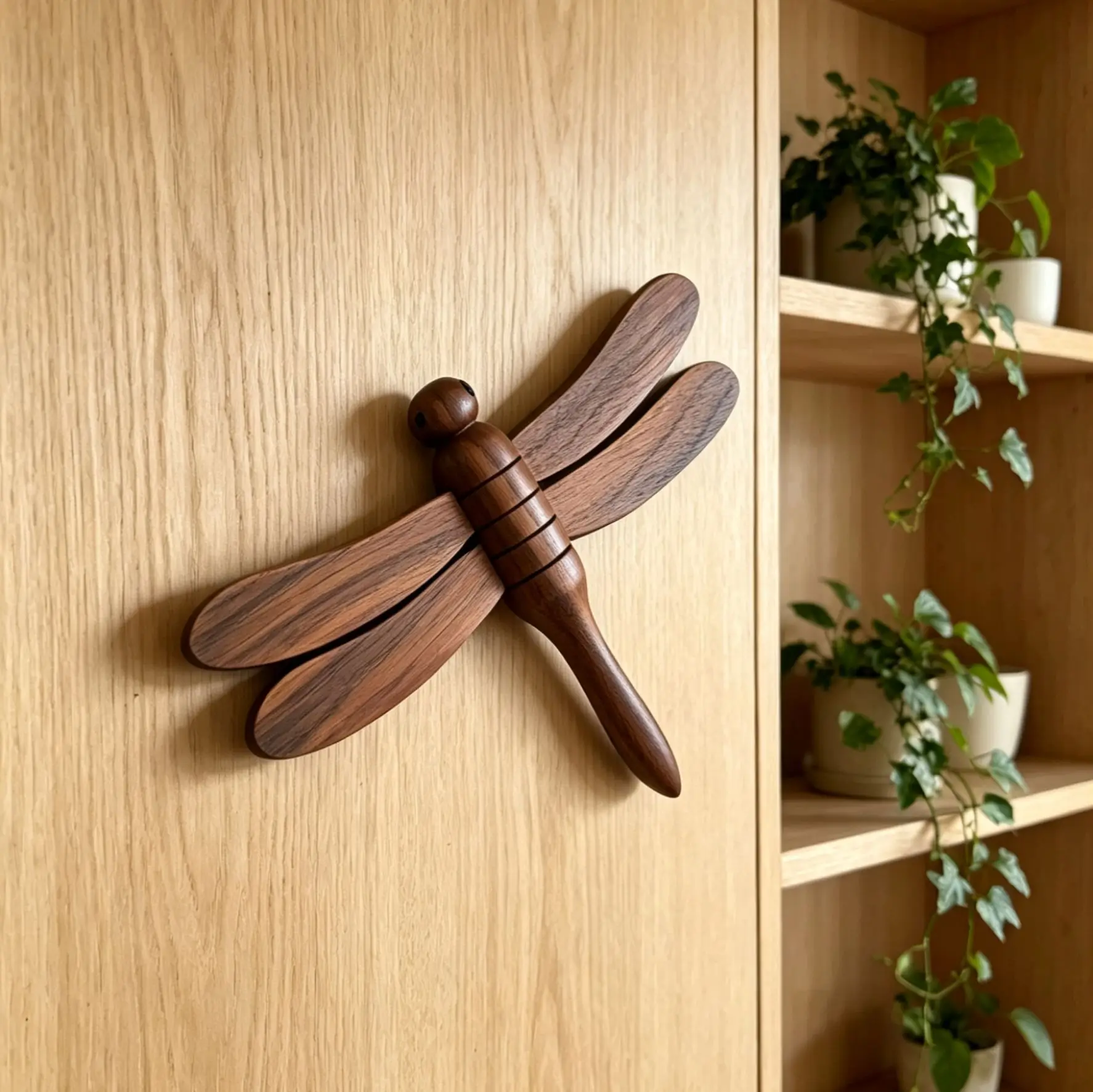Home Decoration Accessories Decorative Figurines Living Room Desk Decoration Wooden Puppet Decoration Room Layout on-board