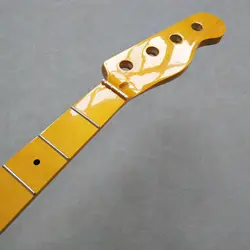 New Gloss Jazz bass guitar neck parts 20 fret 34 pollici Maple Fretboard dots Inlay