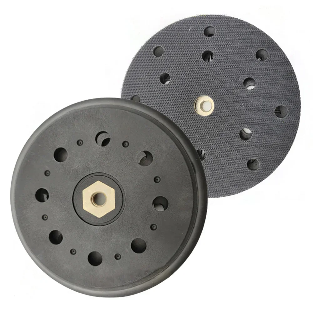 2Pcs 6 Inch 150mm 15 Holes Backing Pad Hook &-Loop Sanding Disc For BO6050 BO6050J Orbital Sander 197314-7 Polisher Tools