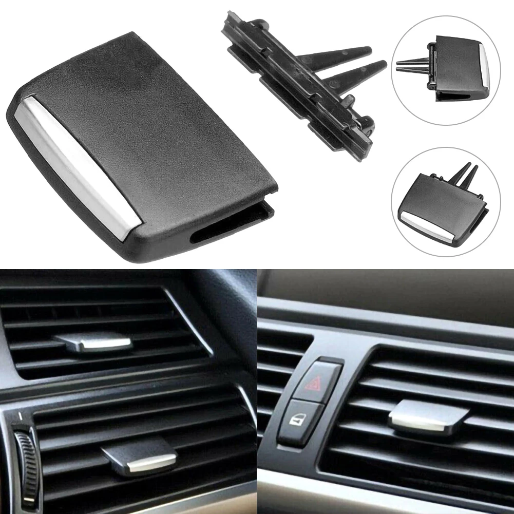 Car Air Conditioning A/C Air Vent Outlet Panel Grille Paddle Car Modification Accessories for BMW X5 E70 X6 E71