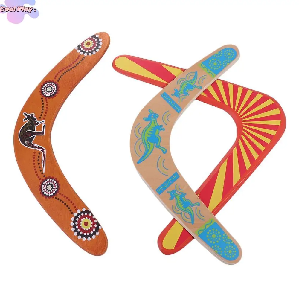Boomerang Sports Equipment Interactive Game Boomerang Toy V Shaped Boomerang Kangaroo Boomerang Flying Boomerang Toy