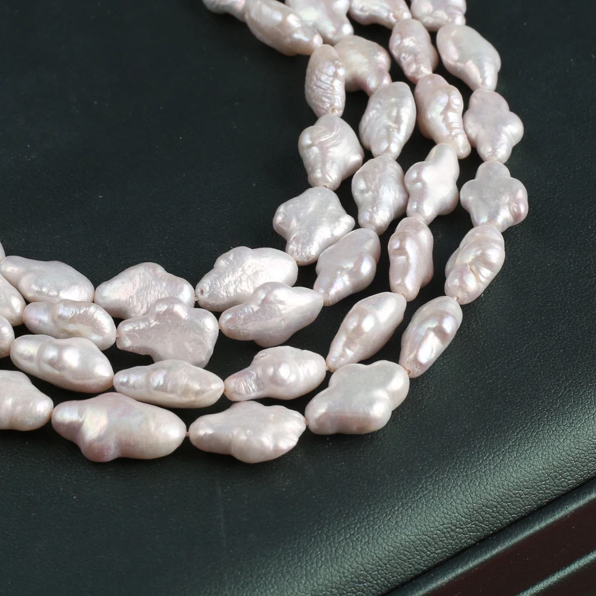 Natural Pearl Small Cross Delicate Shape Elegant Appearance for DIY Jewelry Making Handmade Bracelet Necklace Length 36cm