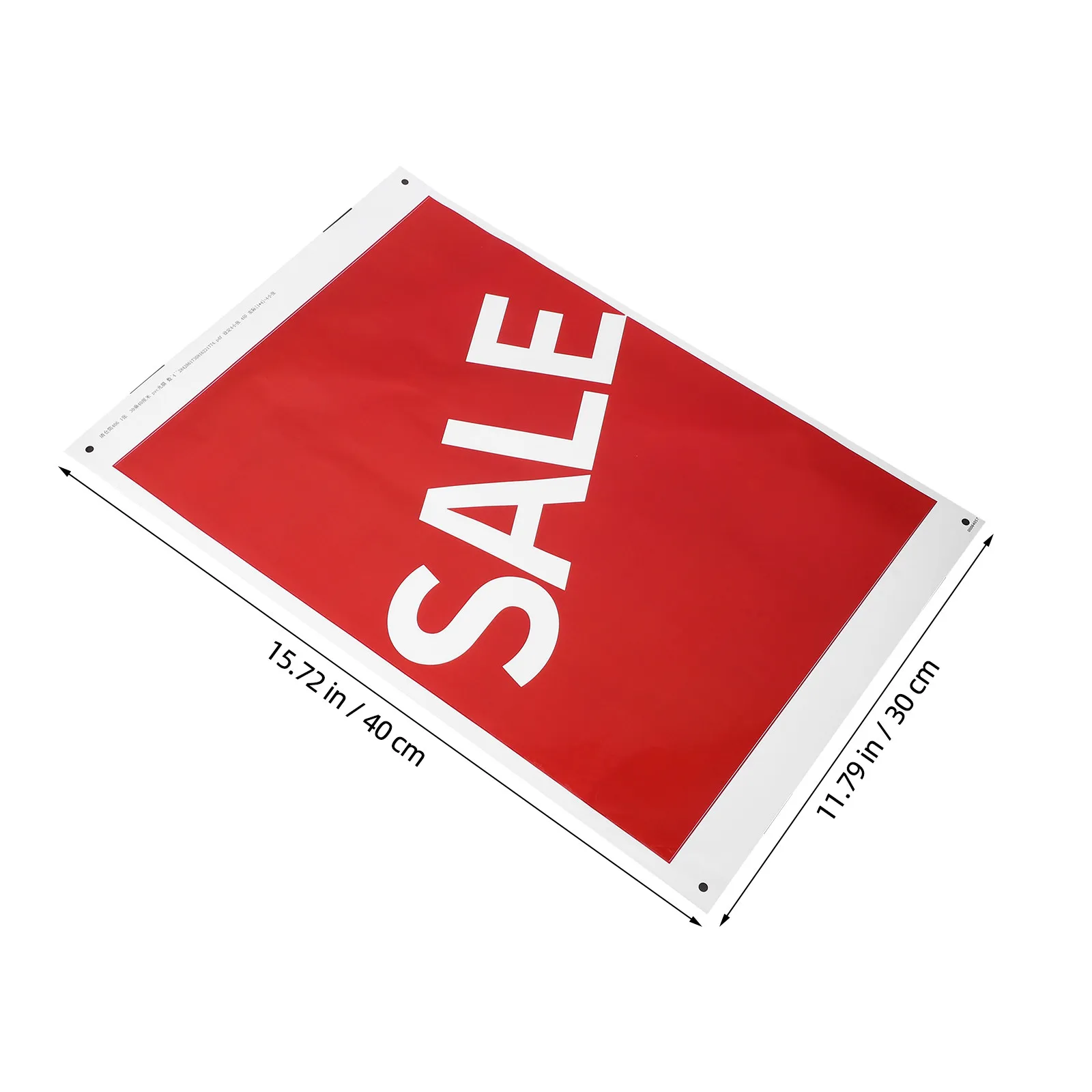 4Pcs Self Adhesive Sale Stickers for Retail Store Waterproof Window Wall Advertising Signage Shopping Mall Garage view 6