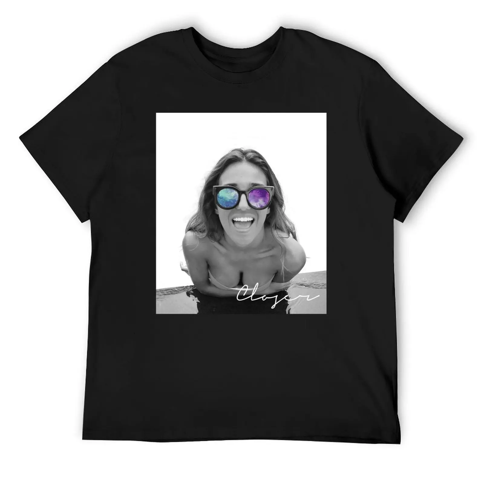 

CLSR- Ashley Sky galaxy T-Shirt anime stuff funny costumes customizeds Funny t-shirt plain black t shirts men