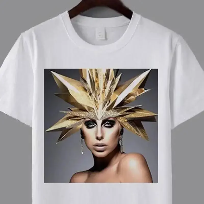 Lady Gaga T Shirt 3 And Women Digital
