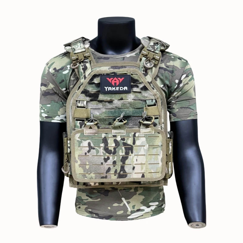 YAKEDA Protective vests hunting vests 6094 vests, laser cut quick-break vests, bulletproof plates can be inserted