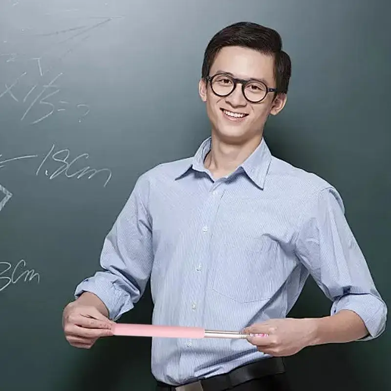 초등학교 유치원을위한 텔레스코픽 귀여운 만화 교실 용품을 읽는 어린이를위한 손가락 포인터 스틱 손가락 스틱