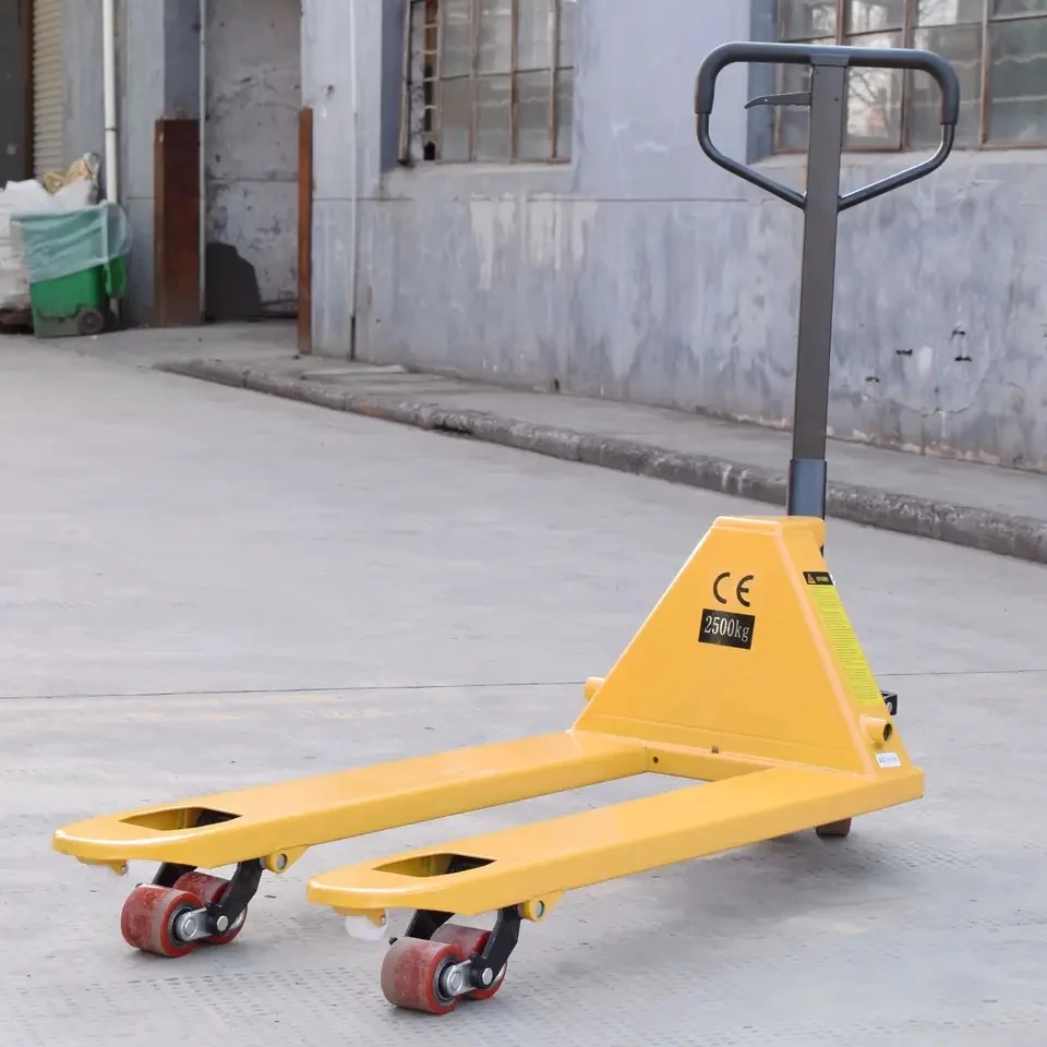 Factory Direct Sale Giant-Move 2 Ton Warehouse Double Pressure Relief Hand Pallet Truck, Hydraulic Hand Pallet Truck