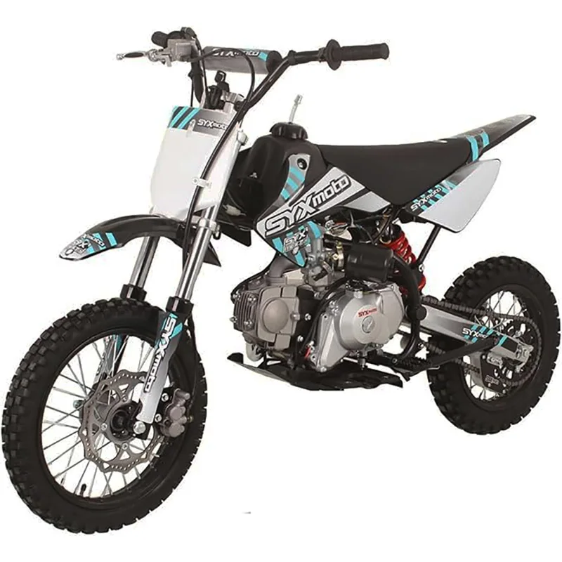 SYX MOTO 125cc Dirt Bike for Adults Pit Bike Youth Gas Dirt Bike Motorcycle for Adults 4 Speed Manual Clutch