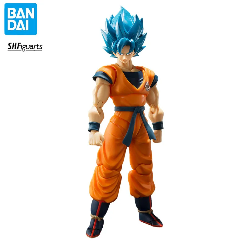 

In Stock Bandai SHF Dragon Ball Son Goku Genuine Anime Figure Model Doll Action Figures Collection Toys for Boys birthday Gifts