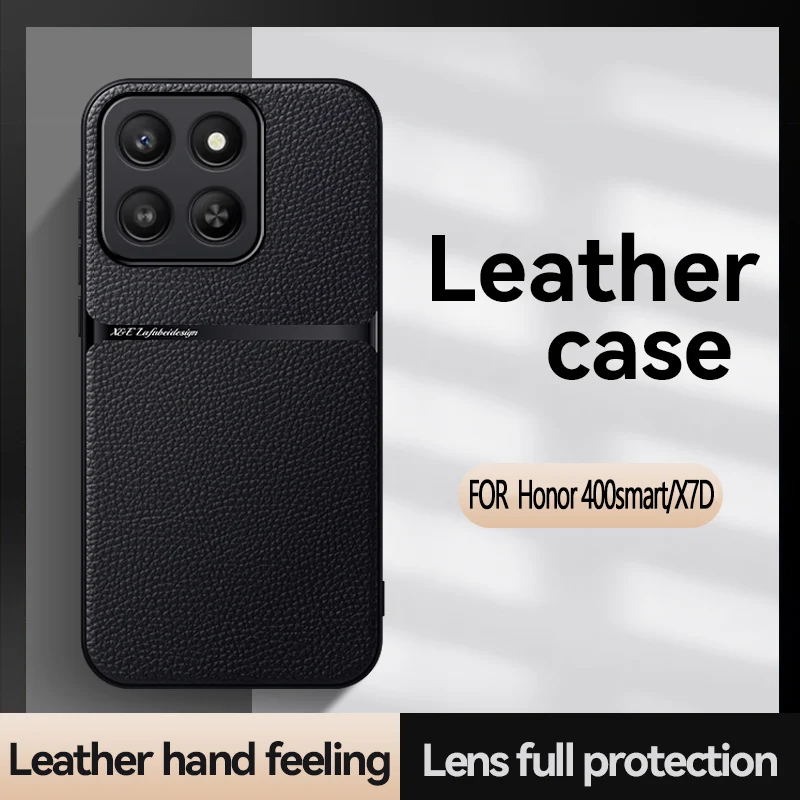 Funda para Honor 400 Smart 5G X7D, Magnética, de Cuero PU, Marco de TPU, Ultrafina, Protección de Cámara, Antigolpes, Funda Protectora para Teléfono