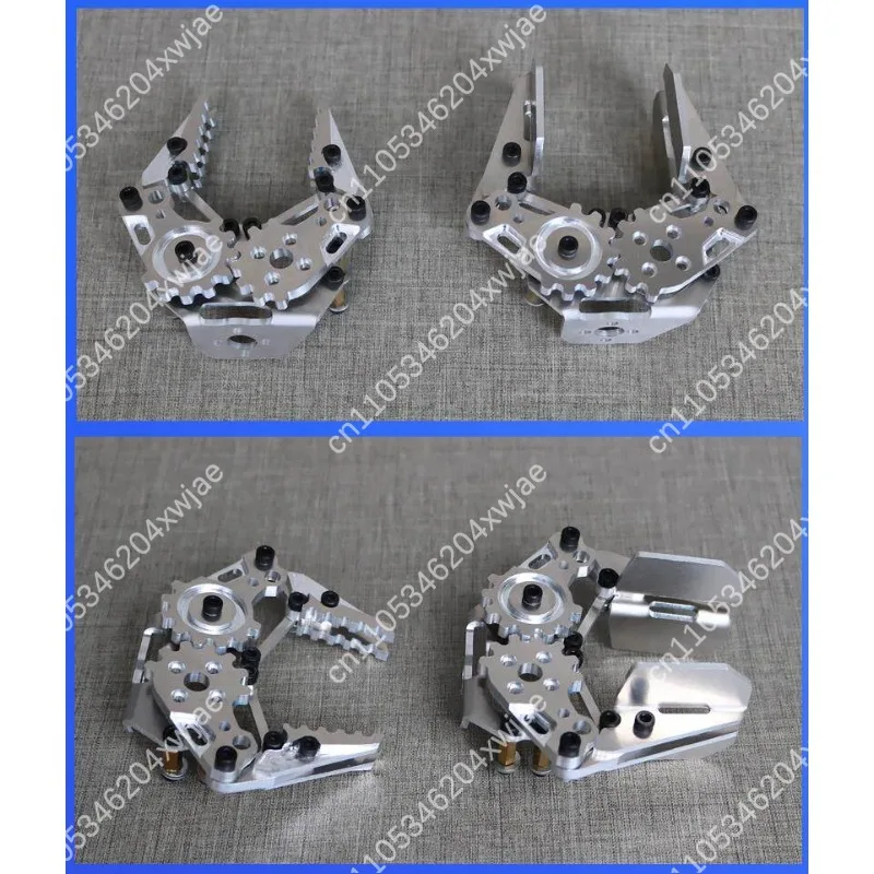 New DIY Robot Arm Gripper 20A Aluminum Alloy Mechanical Clamp Hand for Pick and Place Bracket