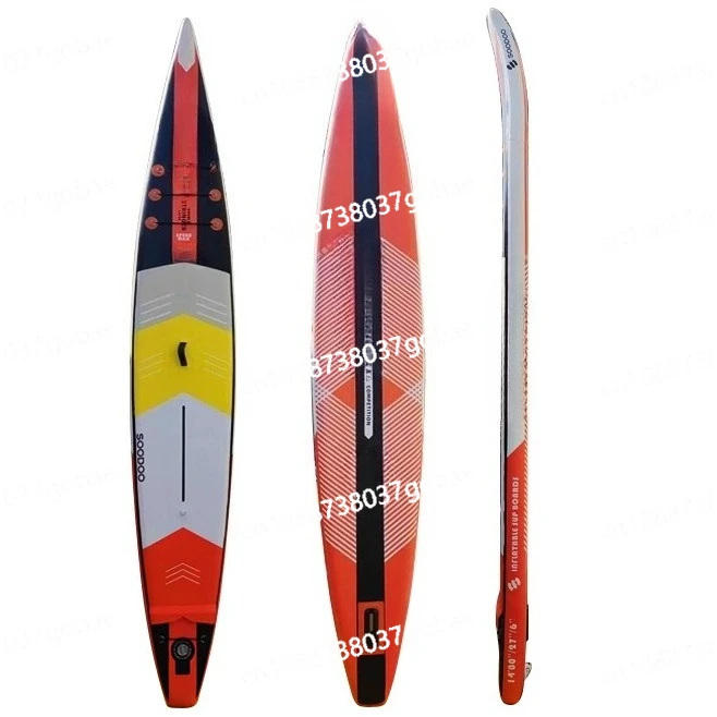 

Double speed paddle competition 4.26m inflatable surfboard sup long racing board competition board