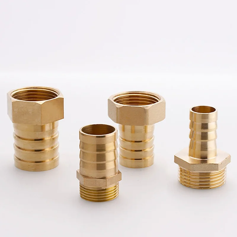 Full-size Brass Barb x Male/Female Connector Diameter 4 6 8 10 12 14 16 19 25 32 40 50mm Thread 1/8