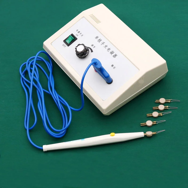 Bipolar Electrocoagulation Double Eyelid Pen  Hemostat  Cosmetic Plastic Surgery  Single Pole Handle Wiring  Coagulator