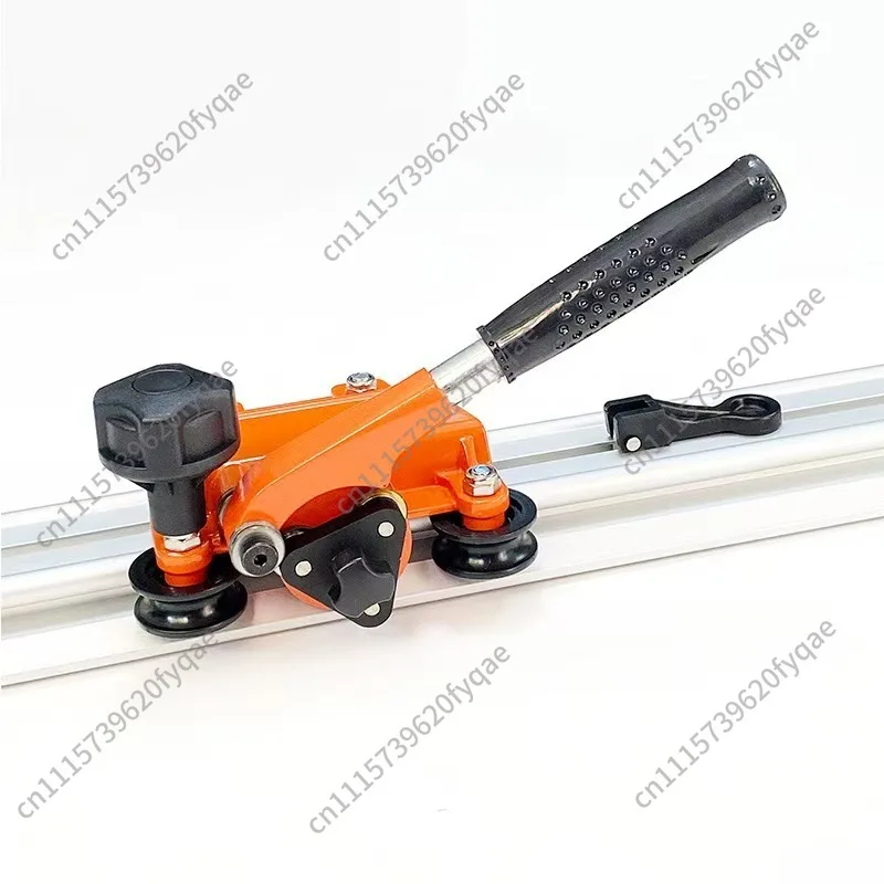 Tile slate track push knife manual cutting machine high precision aluminum alloy stone cutting