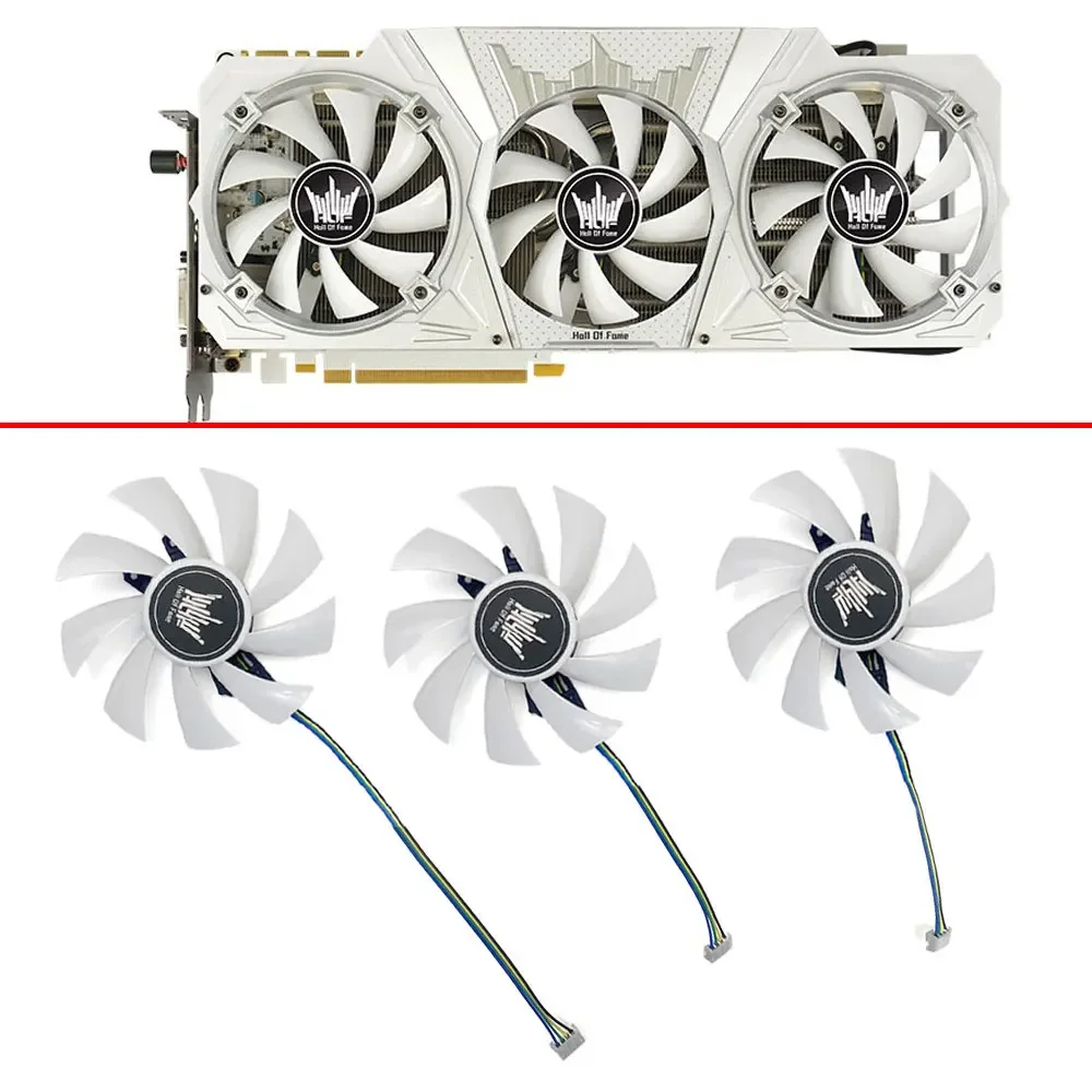 Cooling 87MM 4PIN GA92S2H KFA2 GTX1080 GTX1070 Ti HOF GPU FAN for KFA2 GTX Geforce 1080 Ti Hall of Fame V2 GTX 1080 Ti Hall