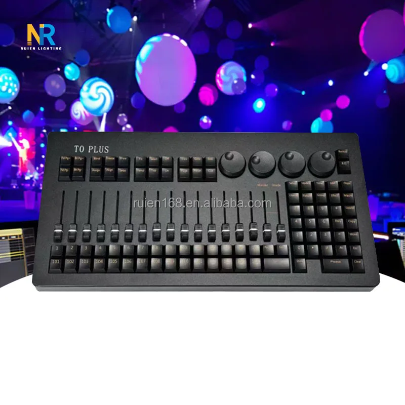 TO Plus Mini DMX512 Lighting Controller Compact MA2 Command Wing  Console for Bar & Disco Parties