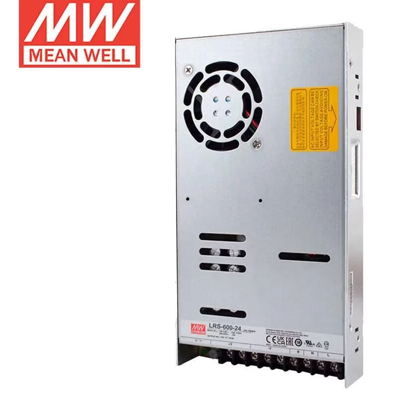 

TAIWAN MEAN WELL LRS-600-24 Single Output Switching Power Supply LED Driver Brand New Original Authentic 24VDC 25A