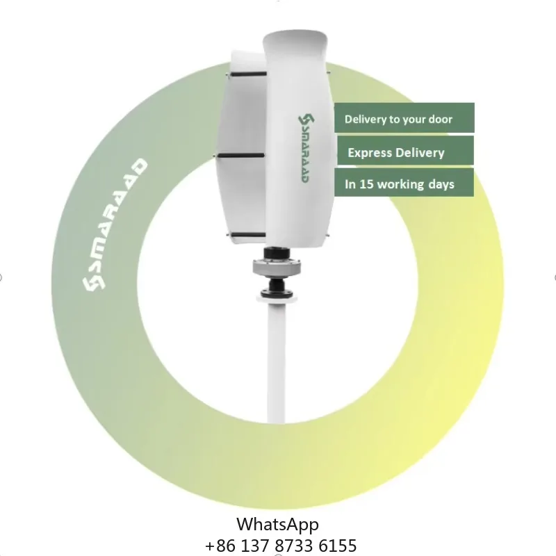 Flower-shaped High-efficiency Wind Turbine 2000W Delivered To Your Home By Express