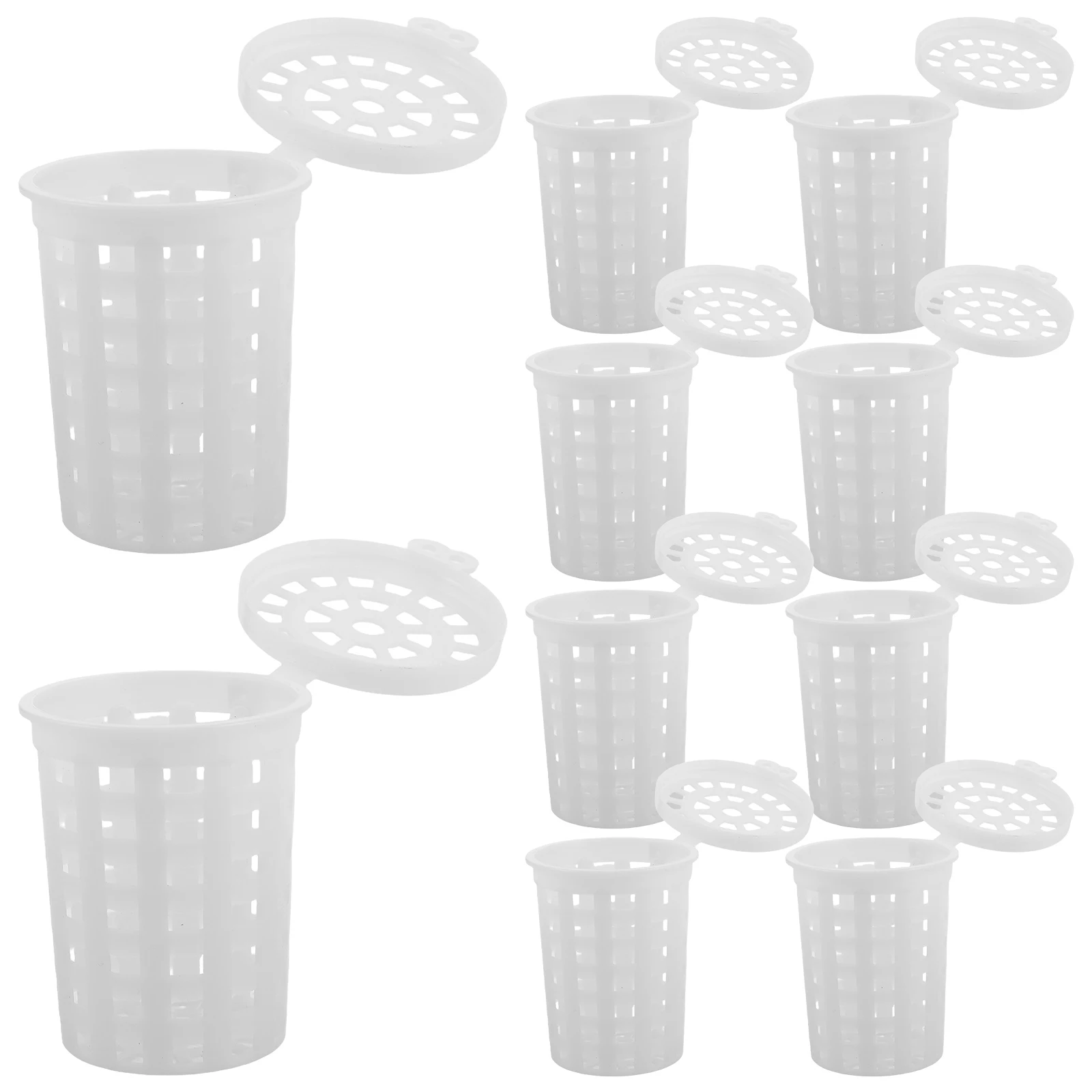 

10 Pcs Bait Cage Fish Traps for Fishing Basin Holder Feeder Thrower Device Eel Large