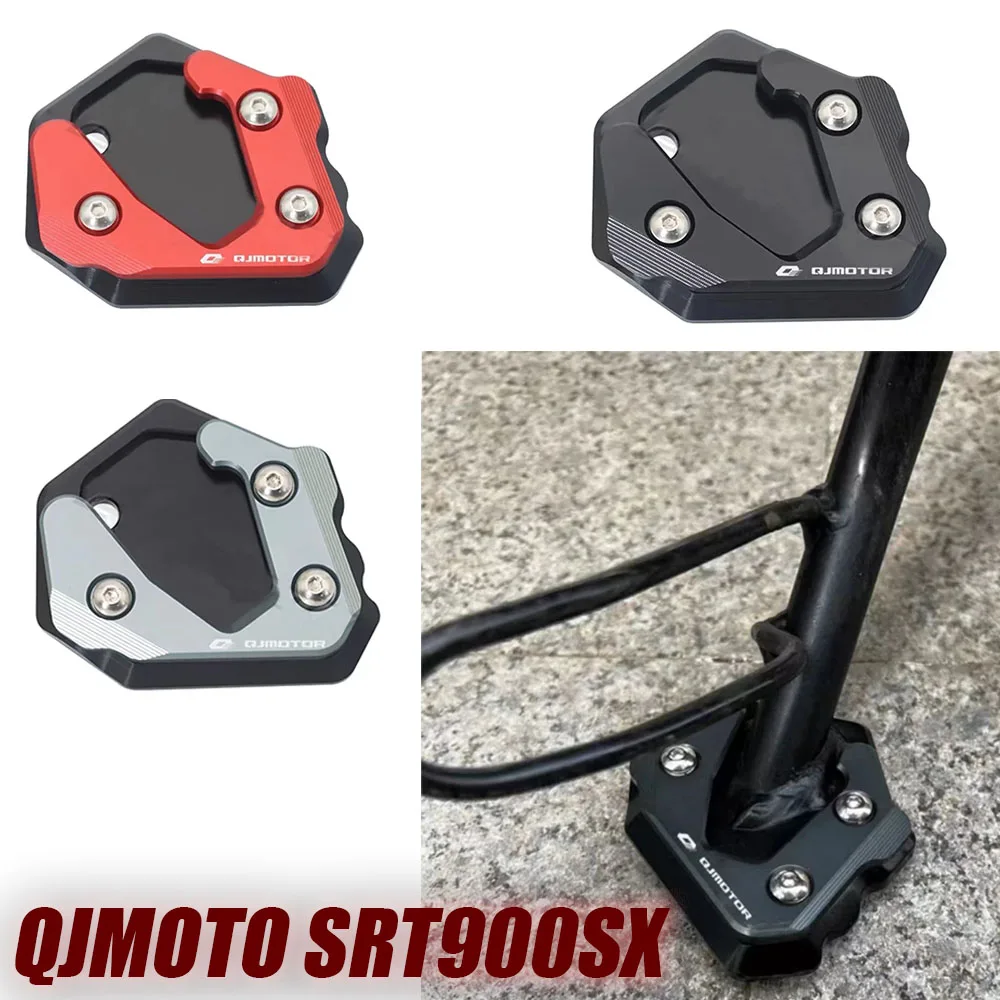 

New Motorcycle Bracket Support Plate Foot Side Bracket Extension Pad Suitable For QJMOTO QJ SRT8050 SRT800X 800SRT SRT 800X 800