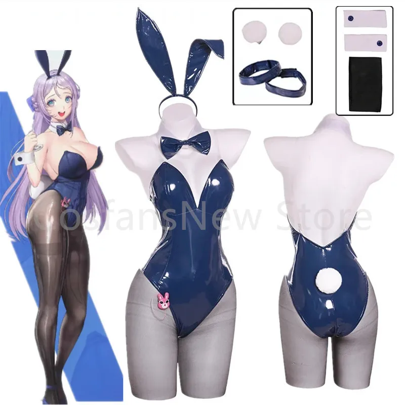 NIKKE Mary Bunny Girl Suit Goddess of Victory: Nikke Fulkwang Cosplay Costume Sexy Woman Bodysuit Role Play Costumes sets