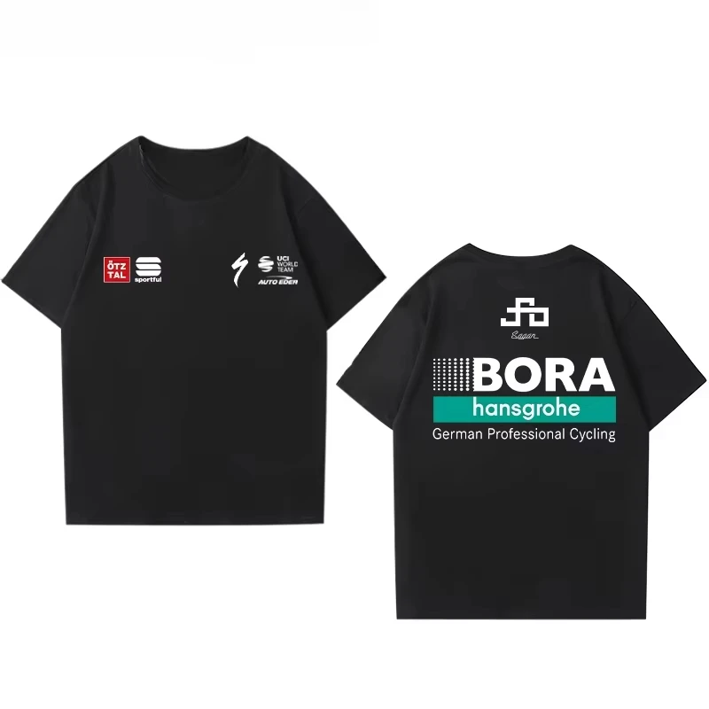 2025 BORA Bora Team Version SaganT Shirt Lightning Clothes Technician Wear Sagan Tour De France Men's Road Cycling Jacket Short