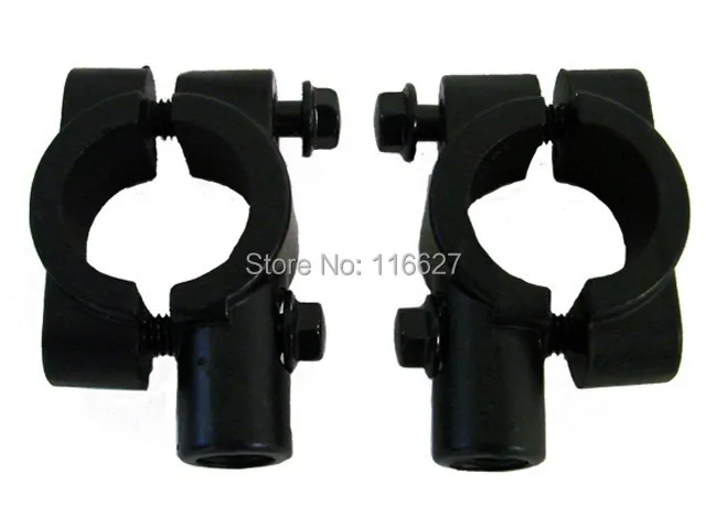 Wholesale Lot 10 pairs 8mm Mirror Clamp On Mount Adapter 7/8