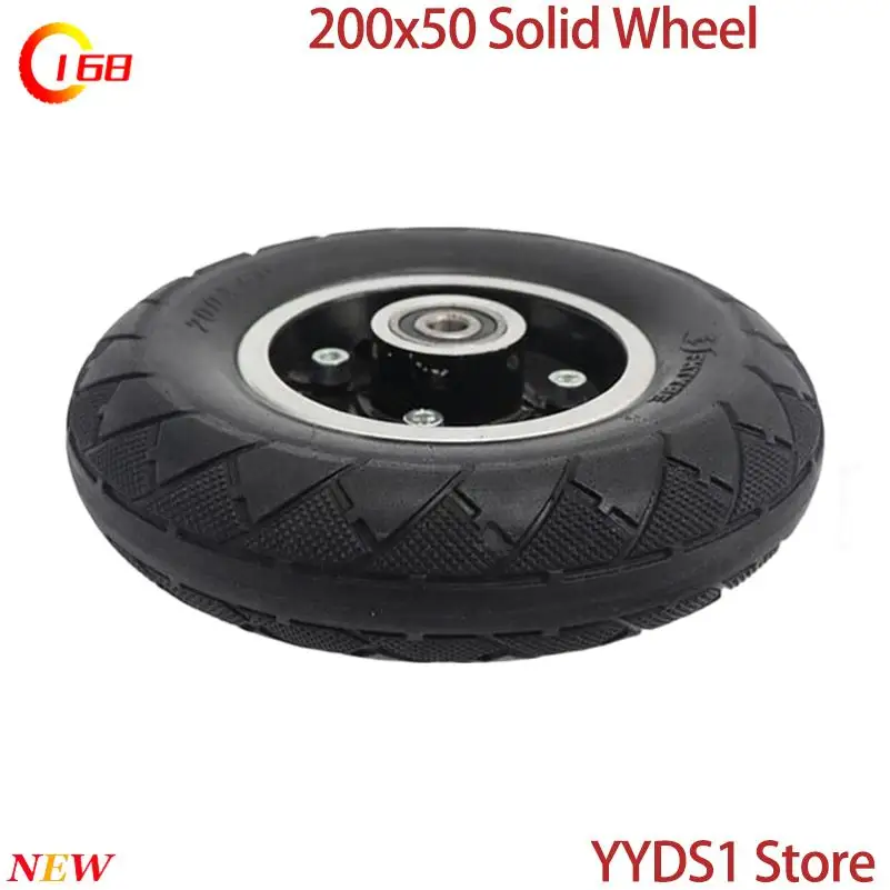 With Wheel Hub 8 inch solid Tire Explosion-Proof For ：Electric Scooter Accessories children's electric vehicles