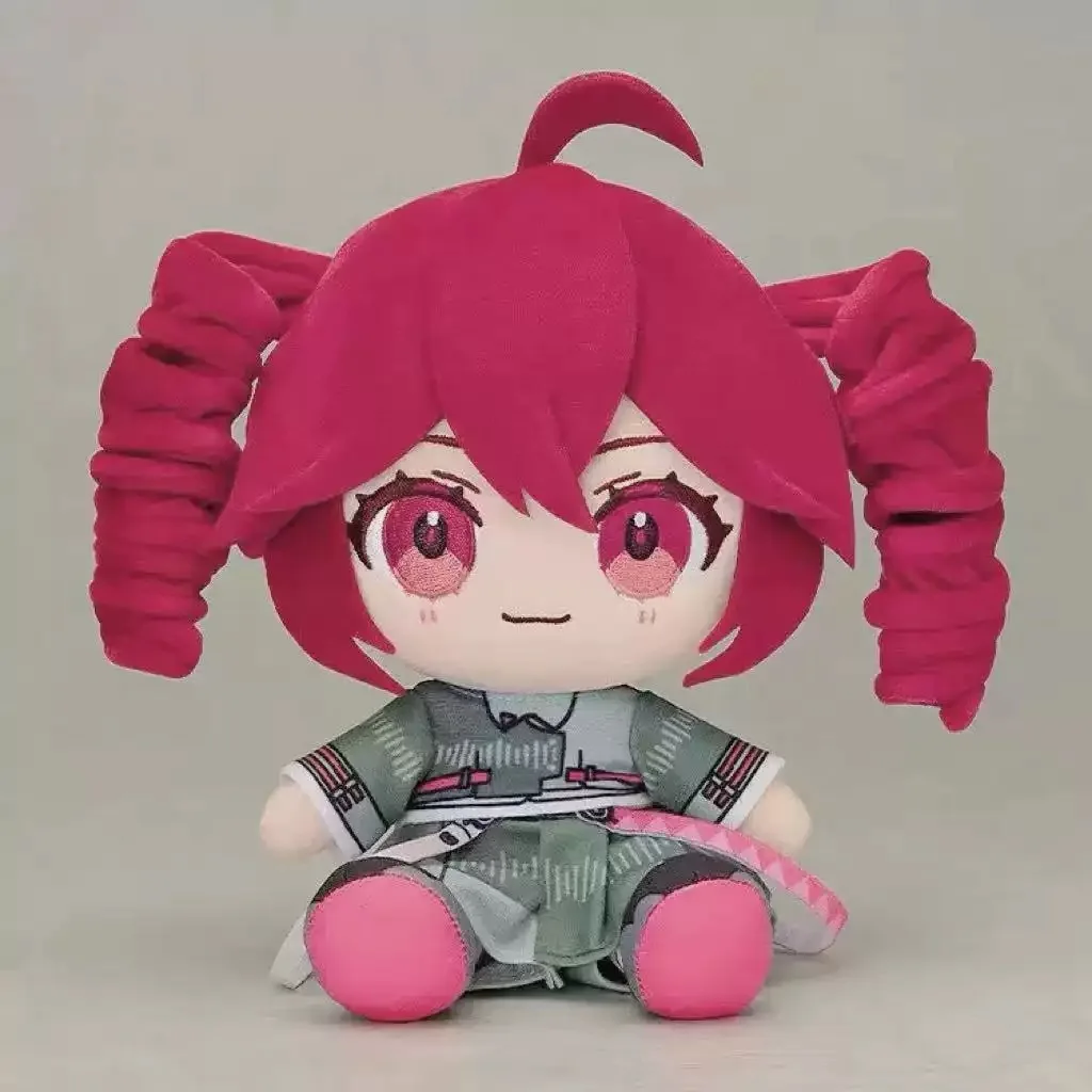 Kasane Teto Plush Toy Soft Doll Stuffed Plushies Figure Anime Cosplay Cartoon Birthday Present Christmas Gift for Fans Girl
