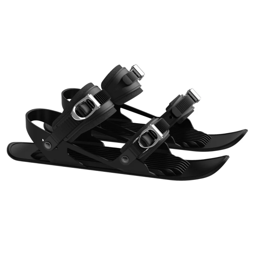 

portable mini skiing skates snow shoes short snowblades ski boots short skiboard