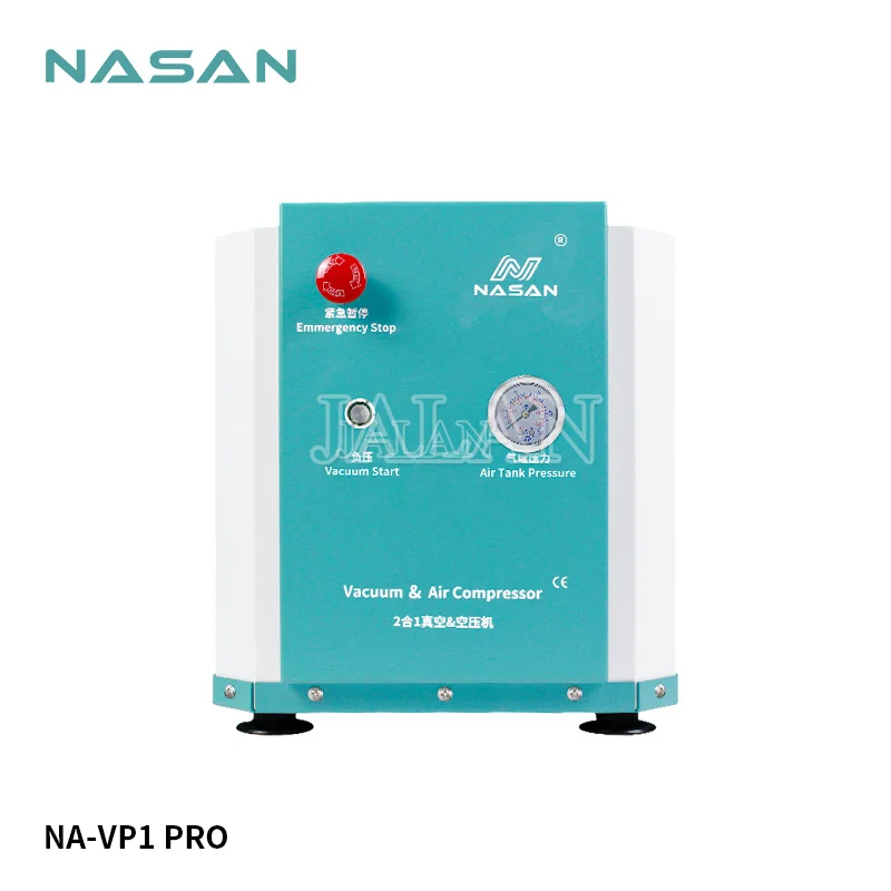 

NASAN NA-VP1 PRO 2 in1 Vacuum pump and Air compressor Machine Use for Mobile Phone LCD Repair Laminating Bubble Remover Machine