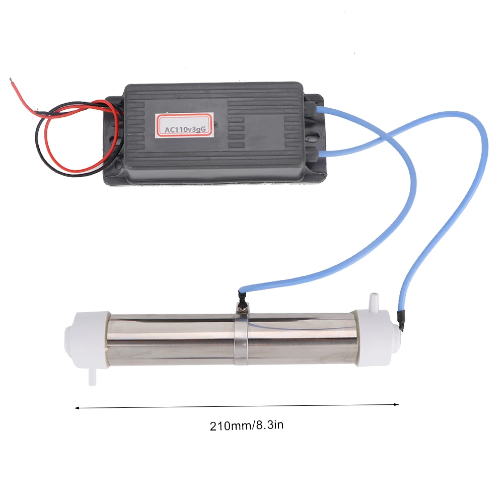 3G AC 110V Ozone Generator, 3000MG/HR Water Purifier Ozone AC 110V Ozone Machine Cold Storage Ozone Beverage Industry Ozone