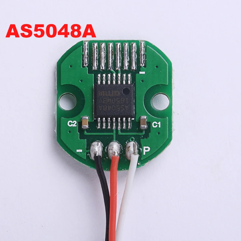 

AS5048a Magnetic encoder with PWM/SPI port for 3 Axis brushless gimbal motor and alexmos BASECAN controller