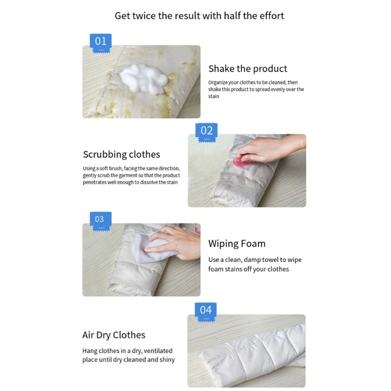 330ml Down Dry Cleaning Agent Downwear Garment Agent Dry Cleaner Supplies 203C
