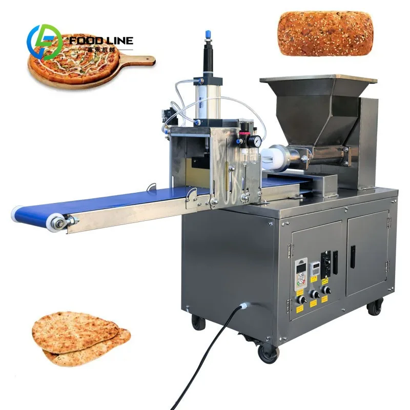 Commercial Full Automatic Pizza Dough Forming Rolling Machine Pizza Dough Sheeter Presser Customized for Food Shops